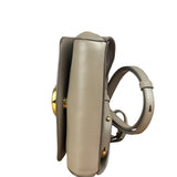 Chloe Beige Leather C Logo Waist Bag