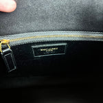 Saint Laurent Le Fermoir Top Handle 2Way Black