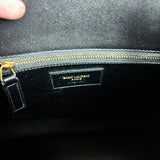 Saint Laurent Le Fermoir Top Handle 2Way Black