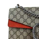 Gucci Dionysus GG Supreme Shoulder Bag Beige/Red