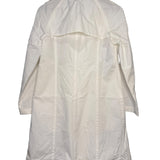 Comme des Garcons White Trench Coat