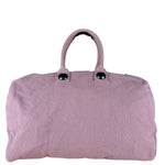 See By Chloé Purple Canvas Weekender Bag