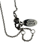 Vivienne Westwood Orb Red Diamante Heart Pendant Necklace