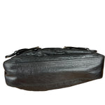 Fendi Black Patent Buckle Leather Shoulder Bag