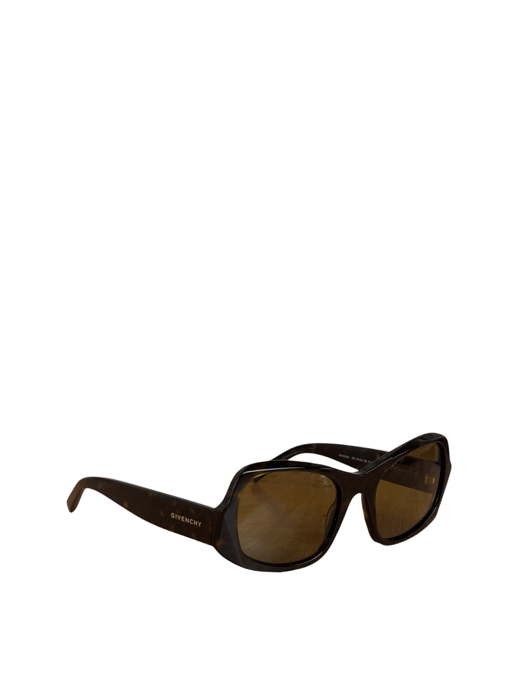 Givenchy Black GV Day Rectangular Sunglasses