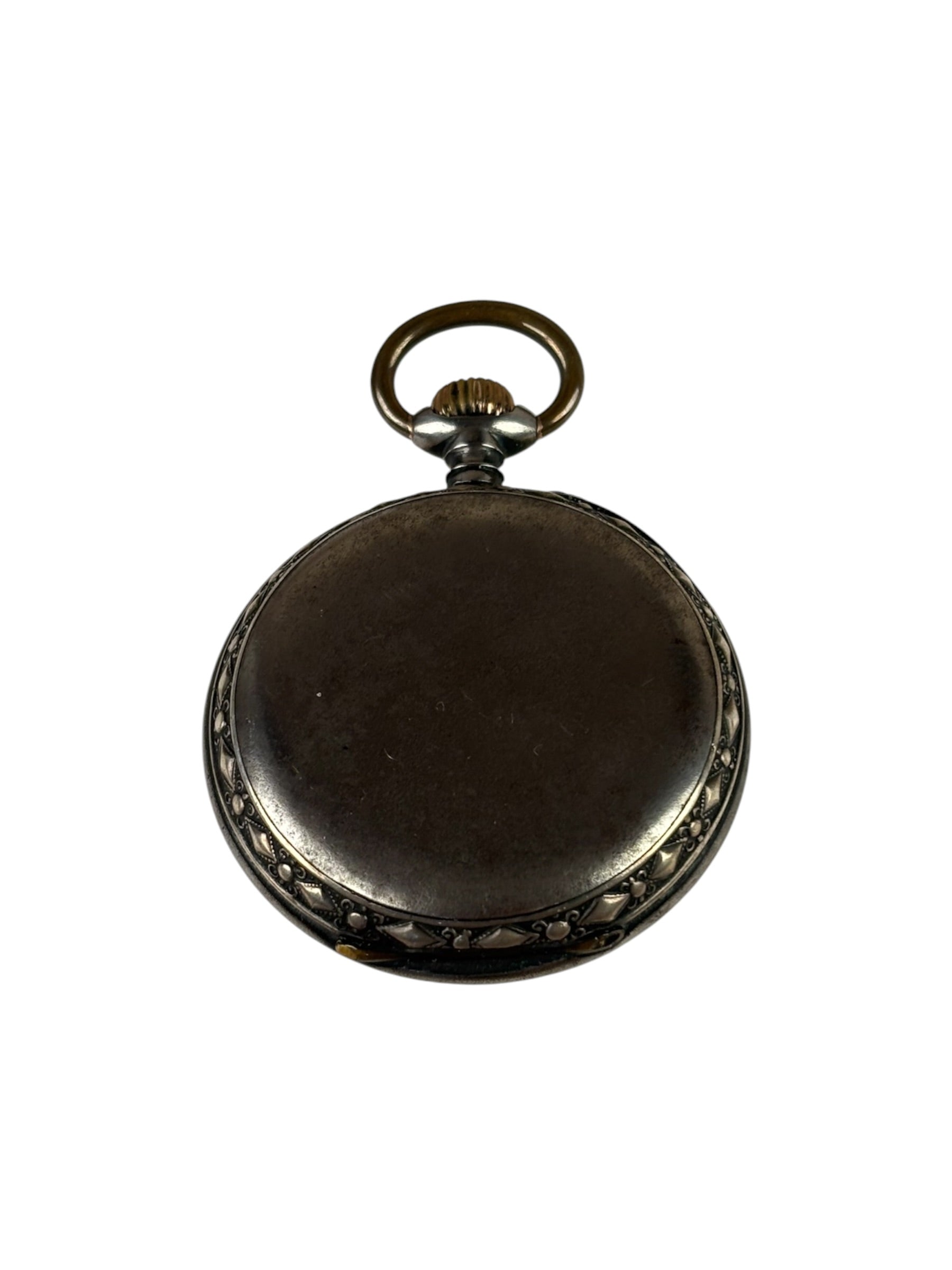 Continental Watch Co. Triple Calendar Pocket Watch