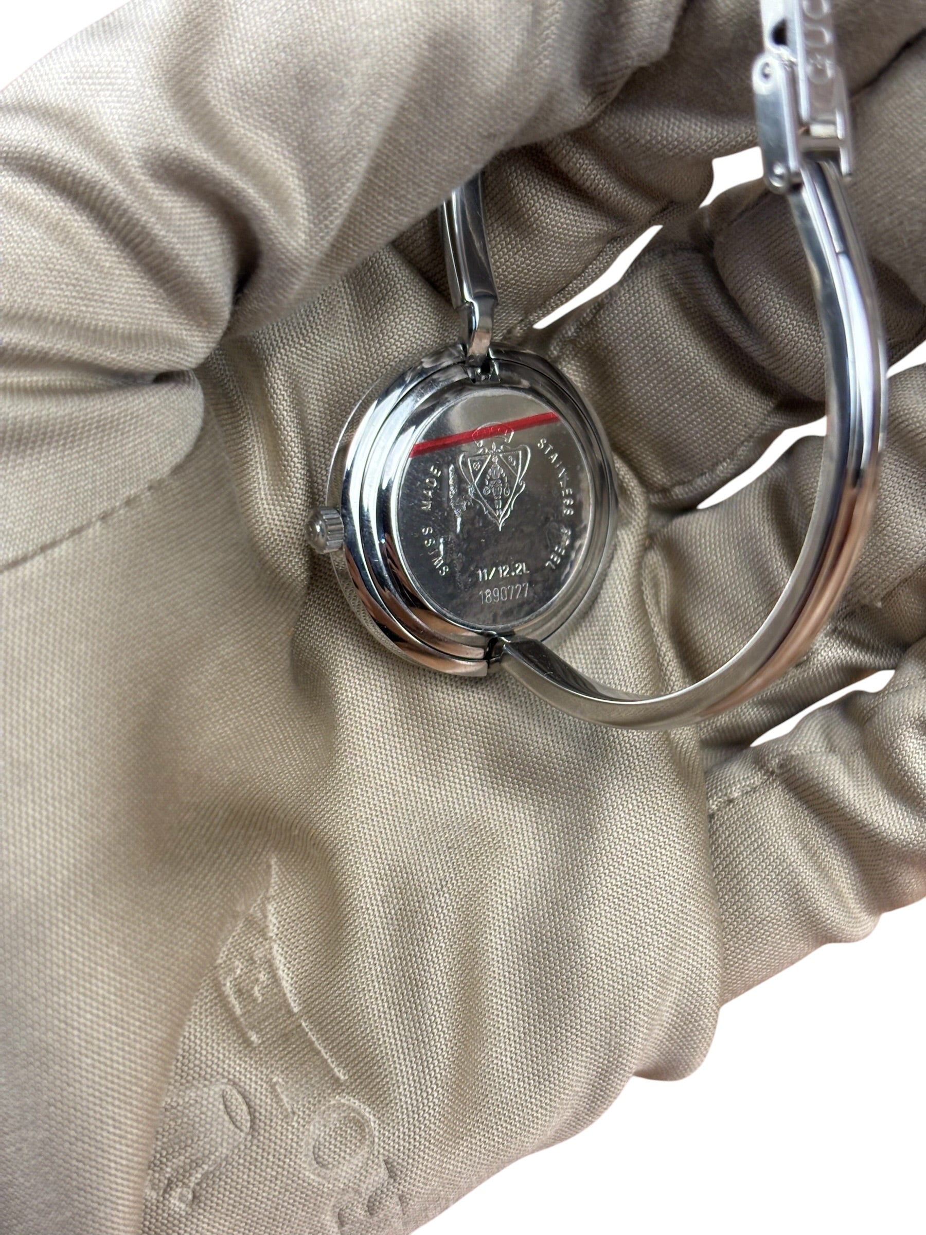 Gucci Stainless Steel Interchangeable Bezel Watch