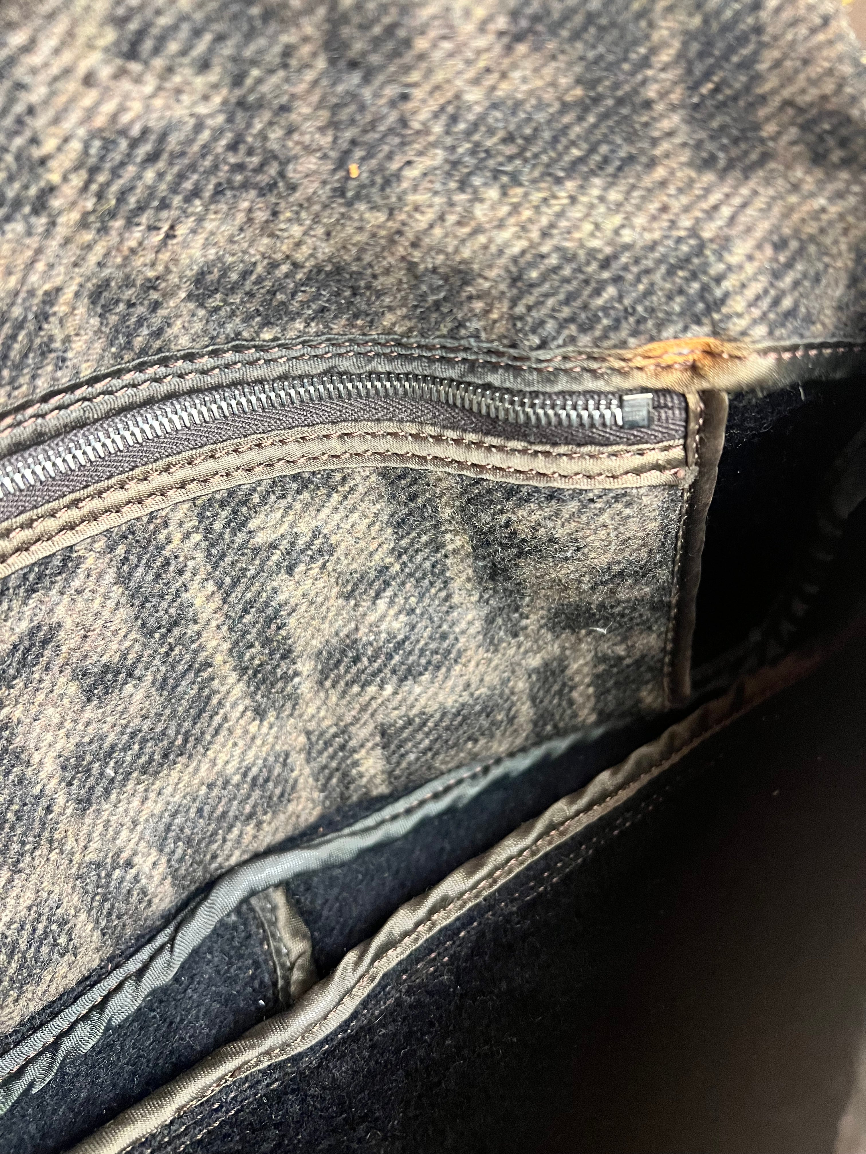 Fendi Wool Zucca Baguette