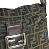 Fendi Vintage Zucca FF Baguette Shoulder Bag