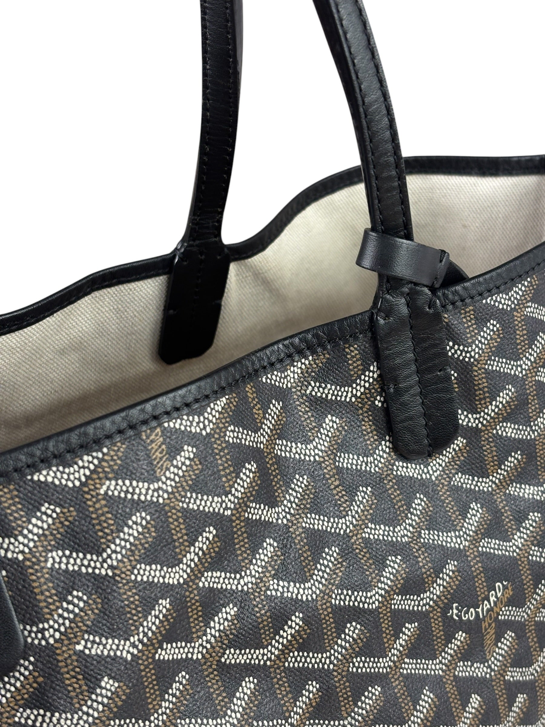 Goyard Saint Louis Coated Goyardine Tote