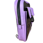 Coach Track Pack Crossbody Purple