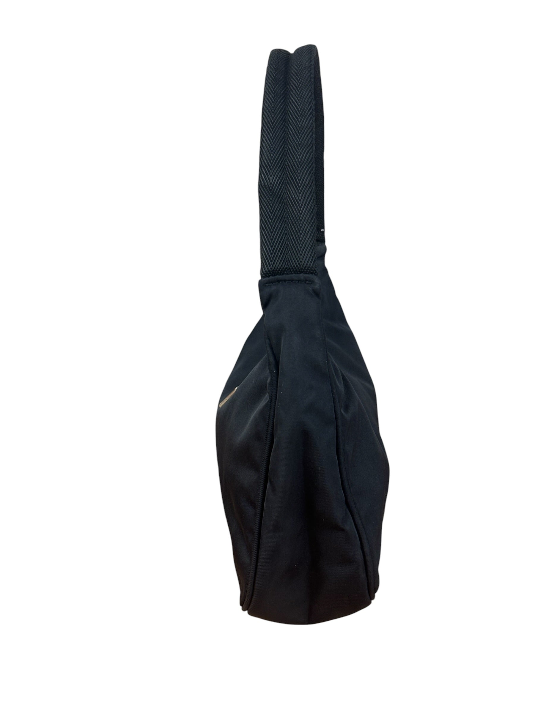 Prada Tessuto Black Nylon Mini Sport Shoulder Bag