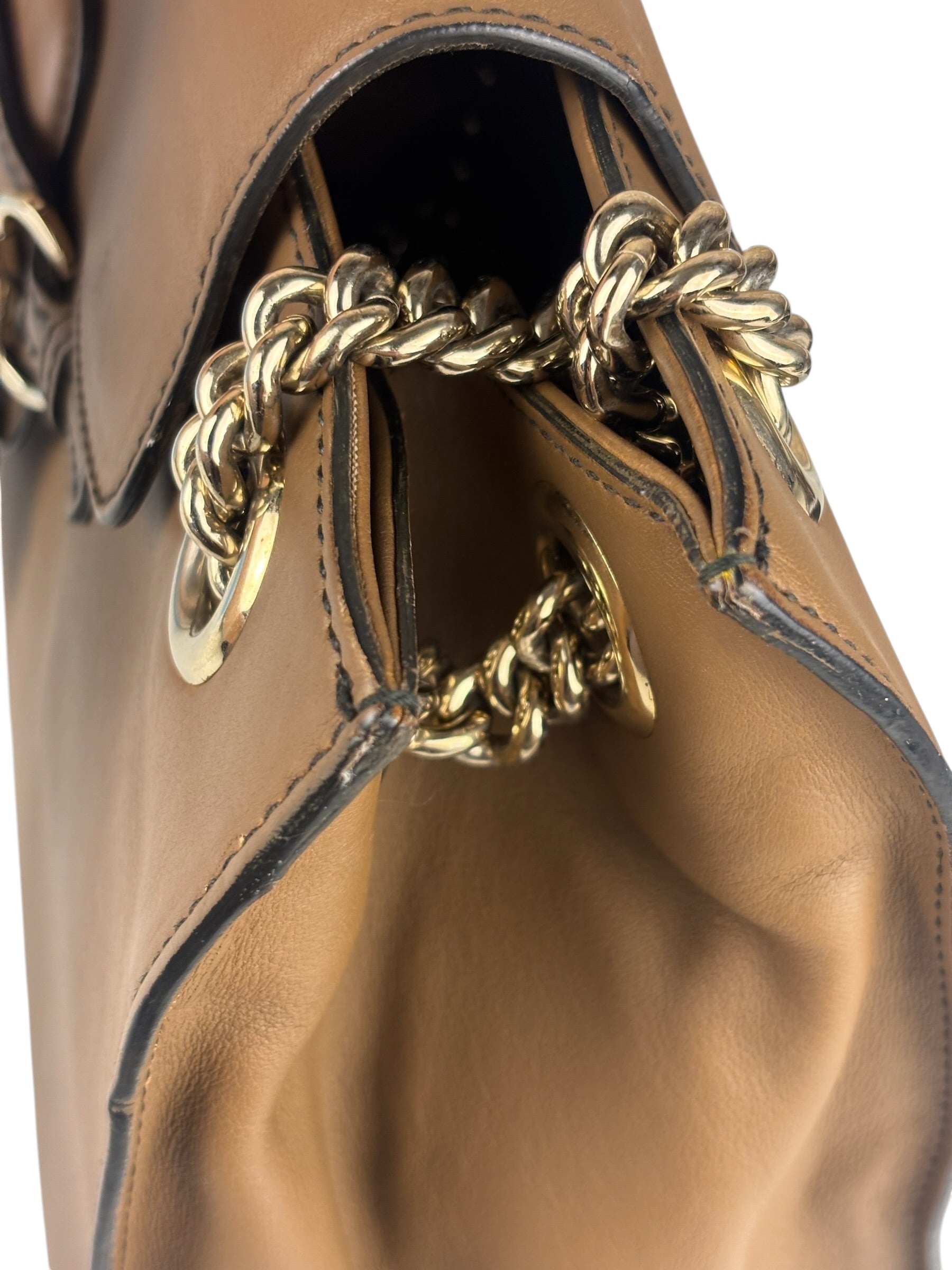 Gucci Beige Leather Emily Shoulder Bag
