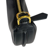 Fendi Vintage Black Leather Nano Fendigraphy Two-Way Bag Replacement Chains