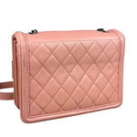 Chanel Pink Mini Boy Brick Chain Flap Bag 2013