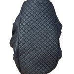 Chanel Black Melrose Cabas Hobo Bag - 1987