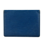 Louis Vuitton Blue Epi ID Holder