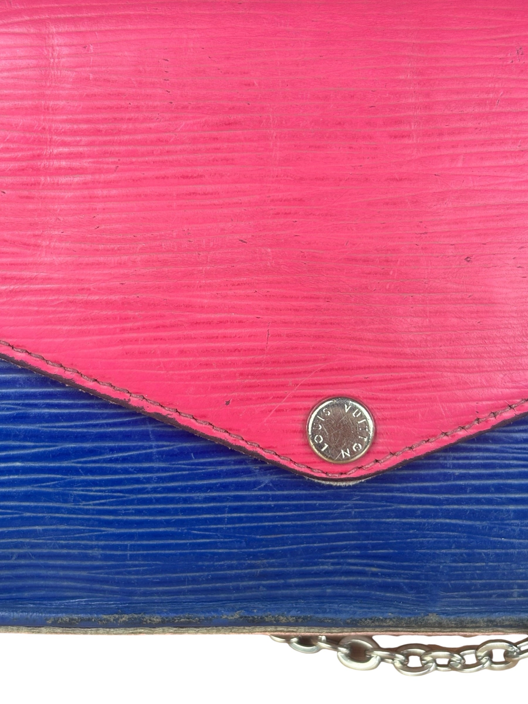 Louis Vuitton Epi Tricolor Félicie Pochette Shoulder Bag