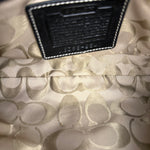Coach Black Leather Soho Hobo Pochette