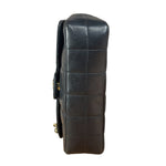 Chanel Black Lambskin Mini Chocolate Bar Flap Bag 2005
