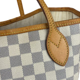 Louis Vuitton Damier Azur Neverfull Shoulder Bag GM