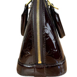 Louis Vuitton Monogram Vernis Alma BB Amarante 2Way Bag