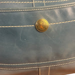 Coach Vintage Teal Leather Ergo Hobo Bag