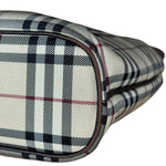 Burberry Vintage Canvas Nova Check Tote