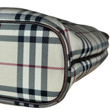 Burberry Vintage Canvas Nova Check Tote