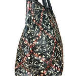 Chanel Optic Coco Chainlink Print Shoulder Tote