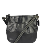 Coach Black Leather Soho Pleated Crossbody Bag