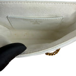 Louis Vuitton White Leather New Wave Multi Crossbody Pochette