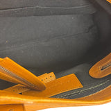 Balenciaga Brown Lambskin Riva Velo Two-Way Bag