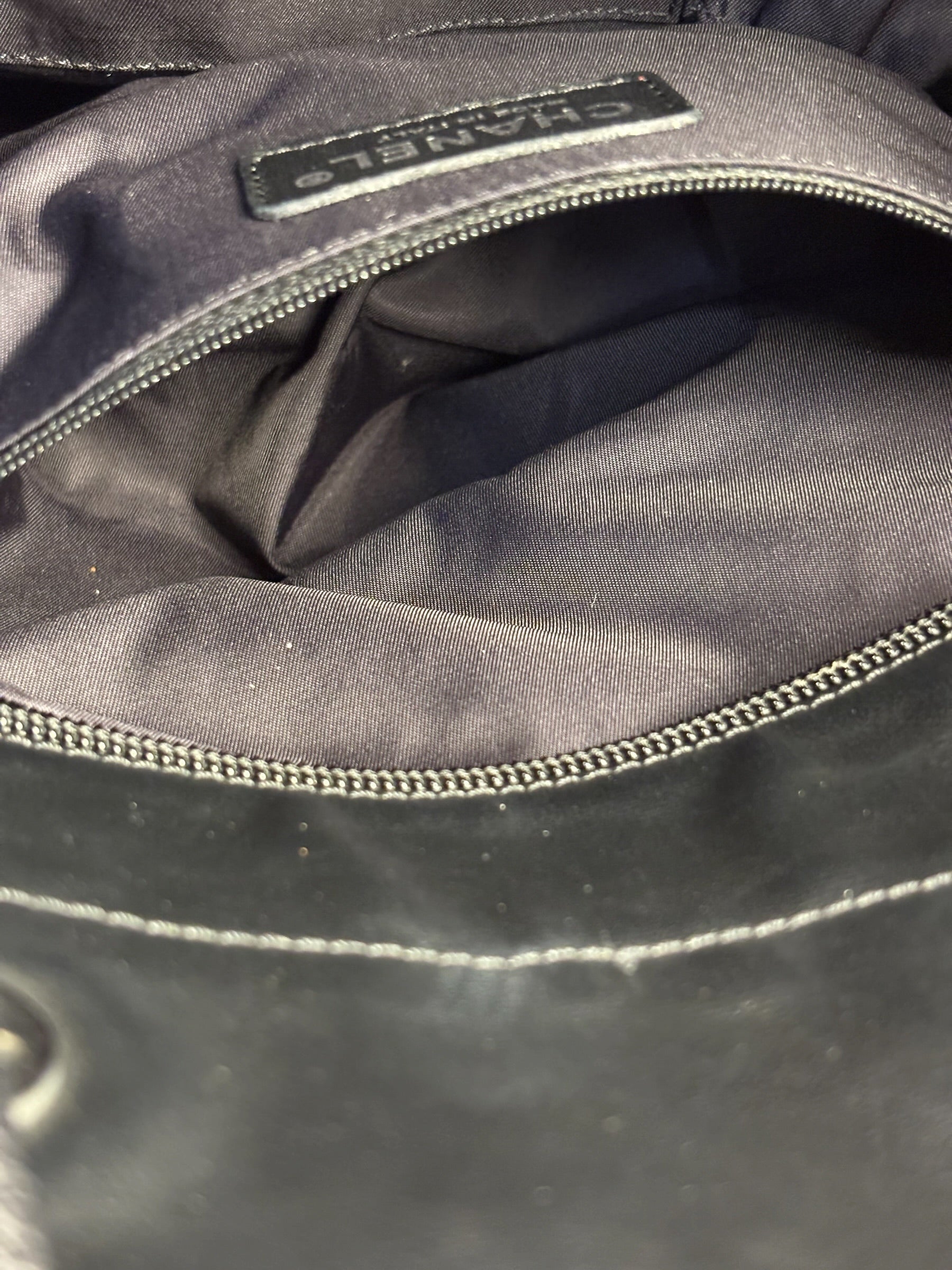 Chanel Black Quilted Paris-Biarritz Tote 2009