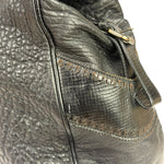 Fendi Black Leather Etniko Du Jour Shoulder Bag