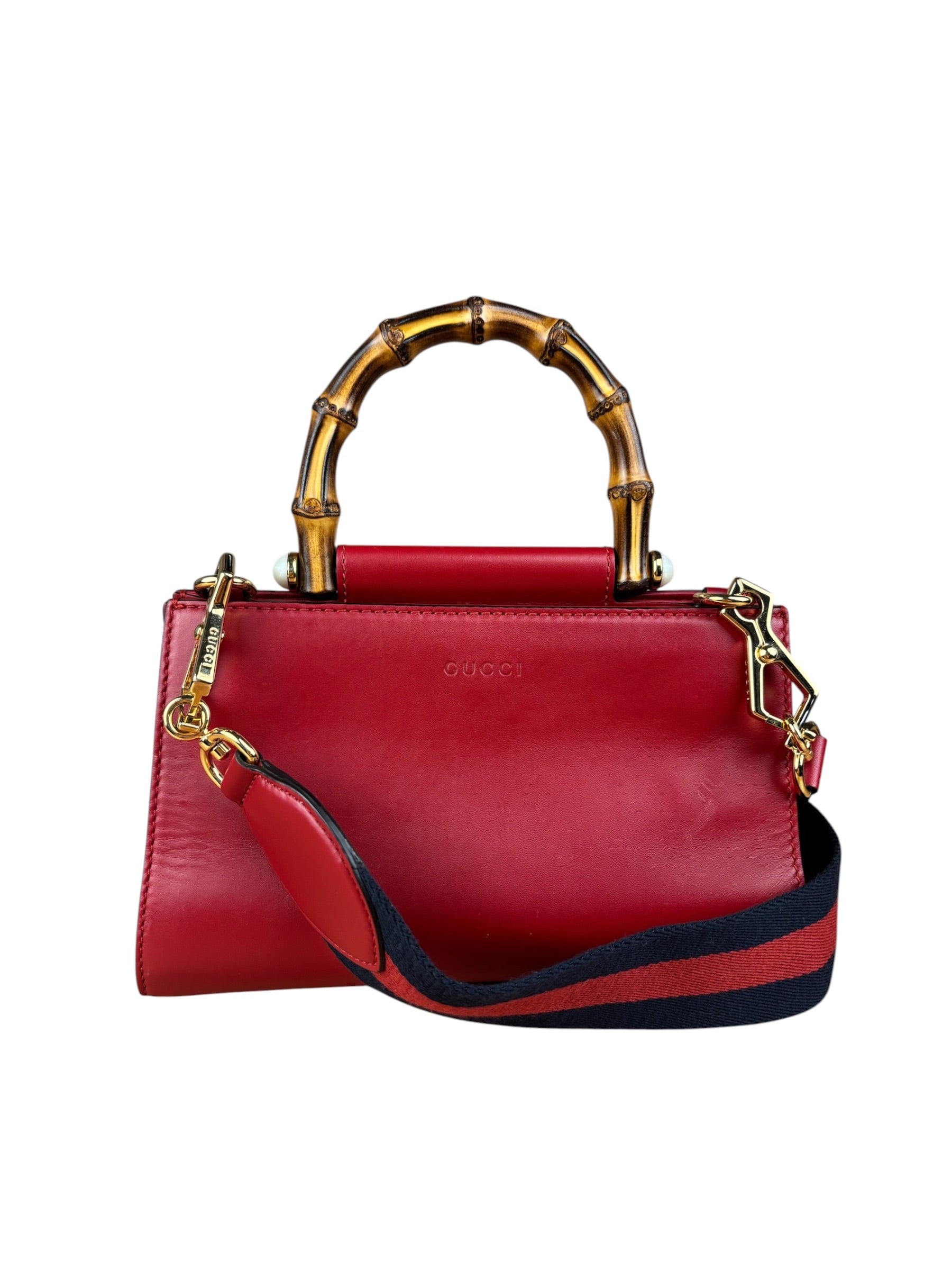 Gucci Bamboo Nymphaea Mini Bag