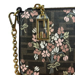 Fendi Floral FF Chain Pochette