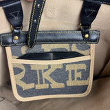 Dooney & Burke Vintage Canvas Logo Tote