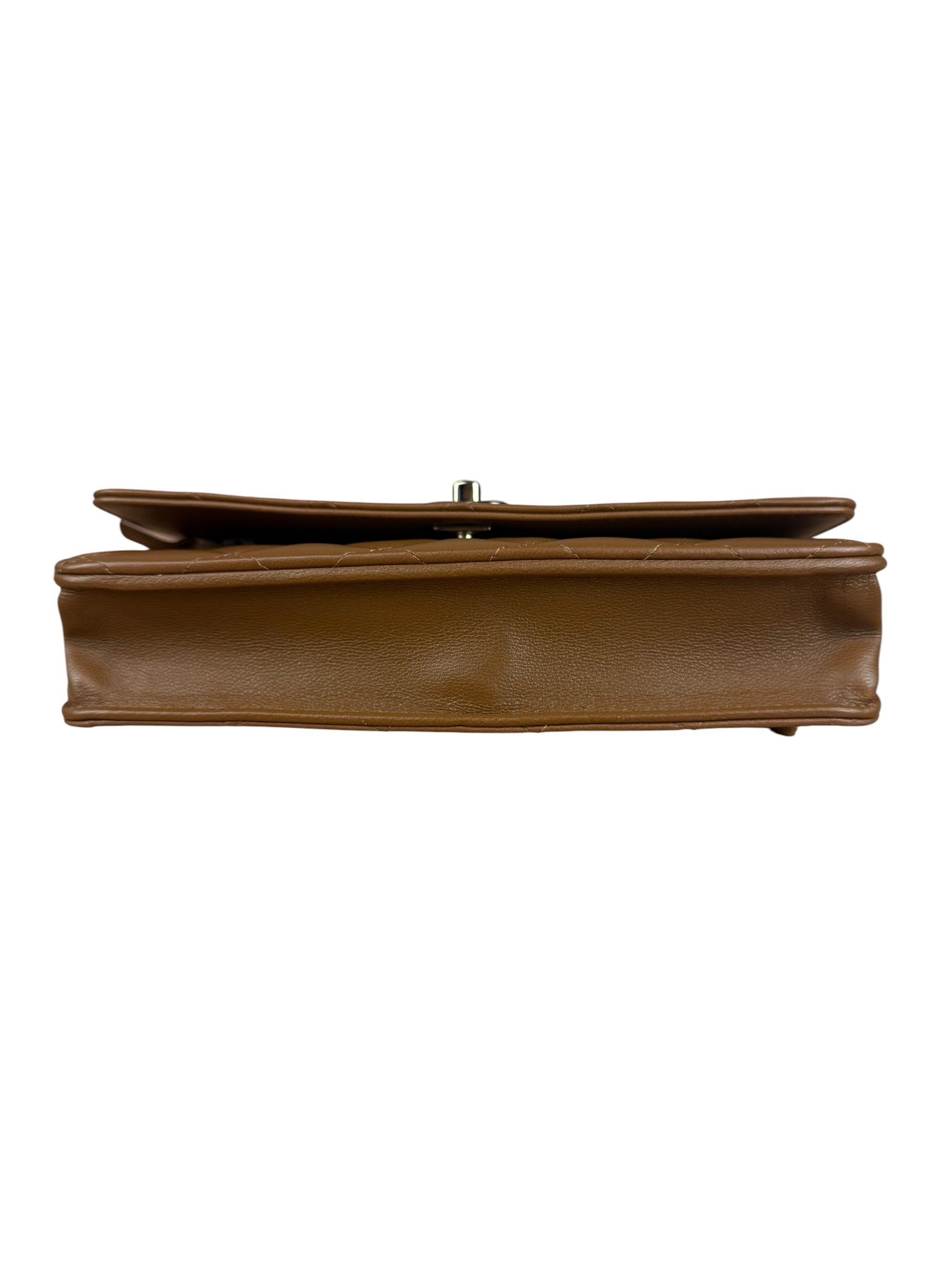 Chanel Brown Quilted Leather Wallet on Chain Shoulder Bag 2026