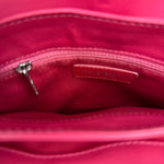 Chanel Pink Quilted Leather Accordion Flap Bag 2014