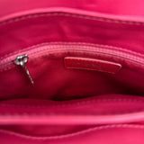 Chanel Pink Quilted Leather Accordion Flap Bag 2014