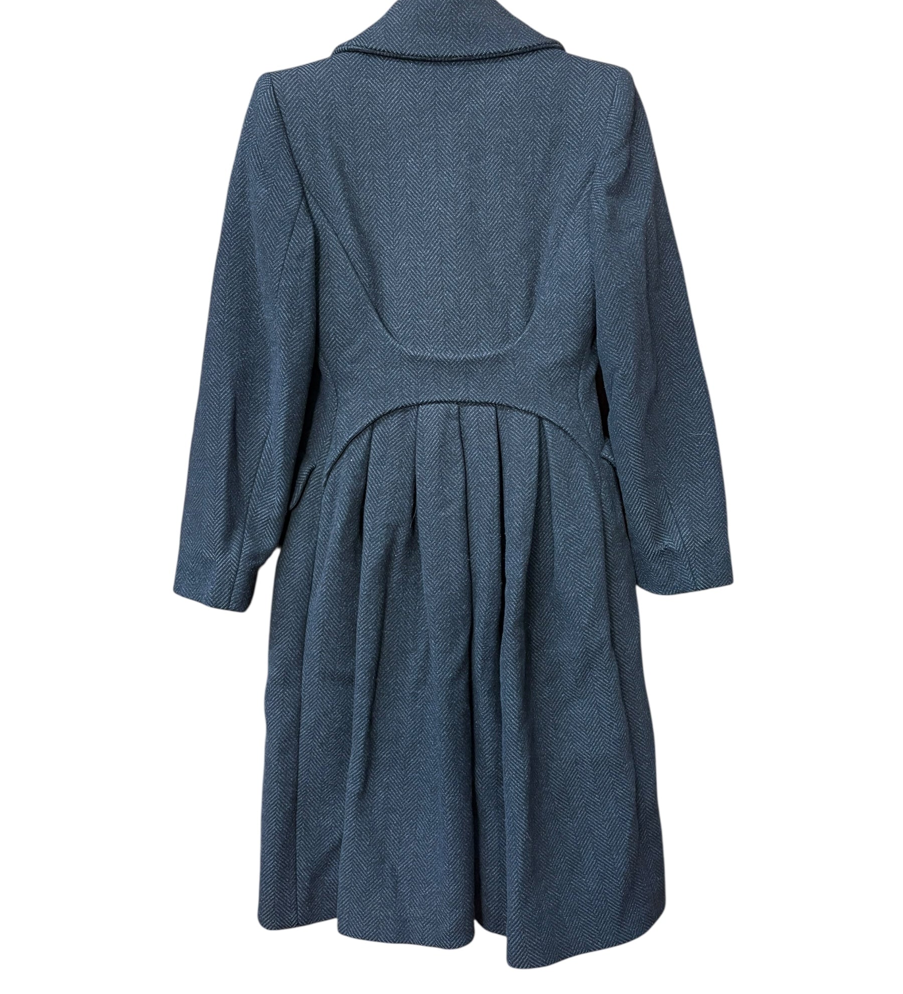 Prada Vintage Dark Grey Long Coat