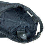 Balenciaga Diagonal Embroidered Logo Cap Black