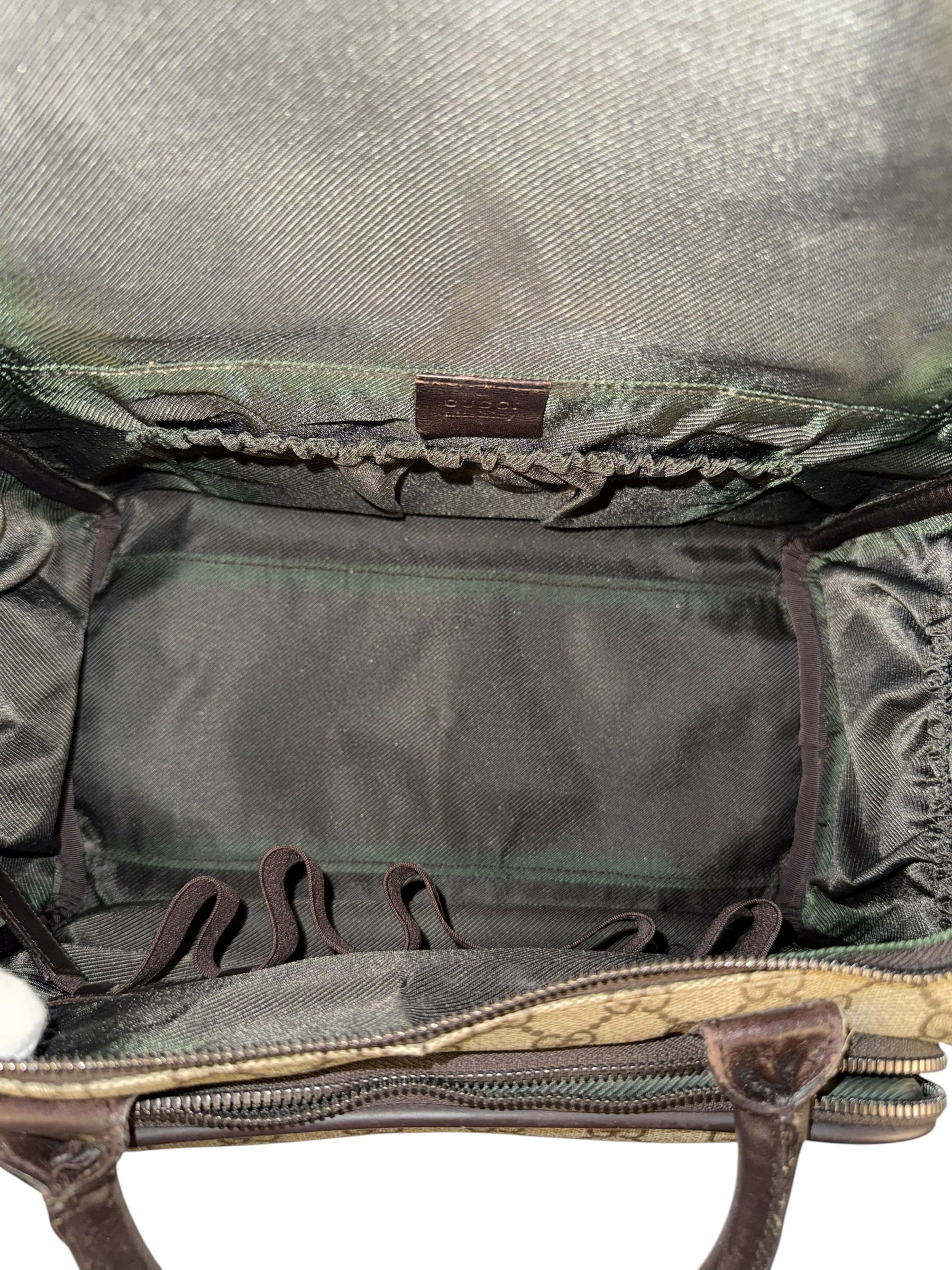 Gucci GG Coated Canvas Mini Travel Bag