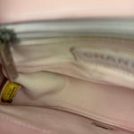 Chanel Pink Stitch Quilt Ring My Bag 2Way Flap 2017