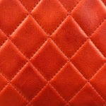 Chanel Red Quilted Mini Flap Wallet on Chain Bag 2011