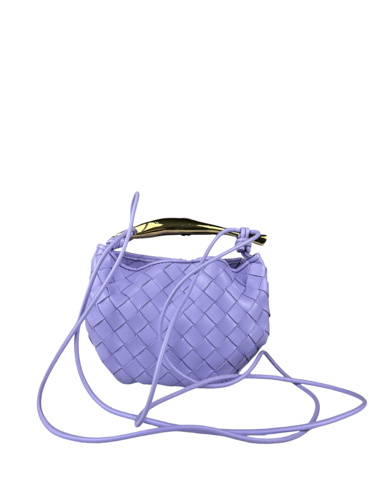 Bottega Veneta Lavender Intrecciato Mini Sardine Bag