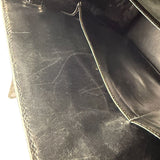 Hermes 1985 Black Crocodile Kelly 35