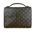 Louis Vuitton Monogram Monceau Lock Shoulder Bag