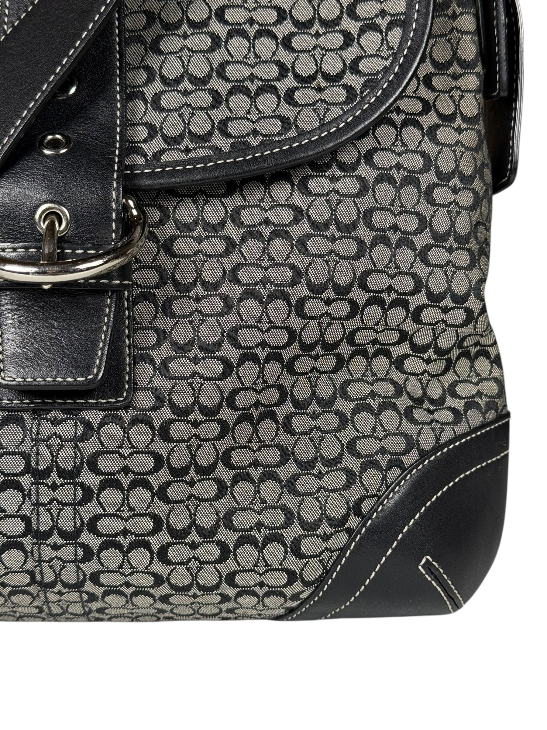 Coach Vintage Mini Anagram Buckle Crossbody